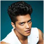 Photograph of singer Bruno Mars