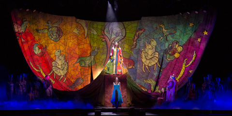 Beautiful, colorful photograph of Joseph And The Amazing Technicolor Dreamcoat