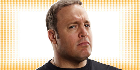 Color photograph of comedian and actor, Kevin James