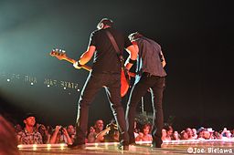 Color photo of Rascal Flatts performing
